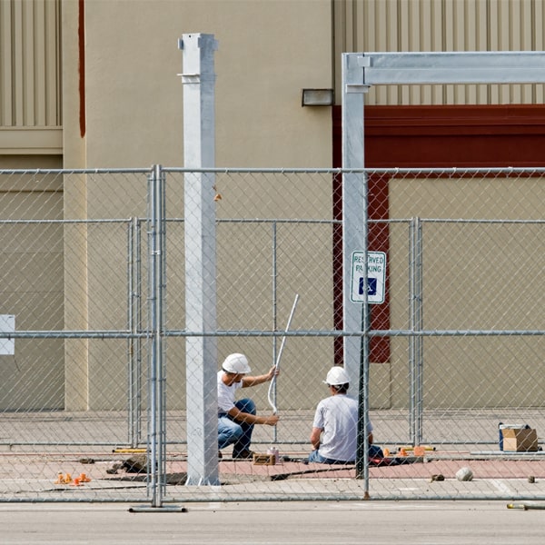 how much time can i lease the temporary fence for my work site or event in Marshfield